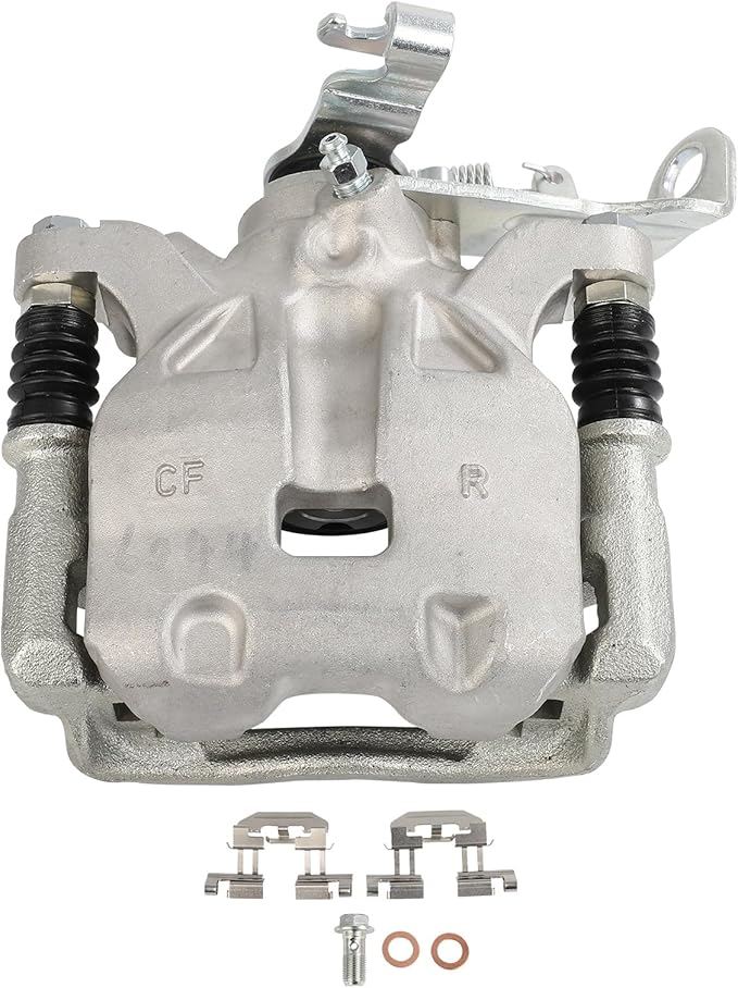 cciyu Rear Right Brake Caliper Assembly w/Bracket 19B7154 2014 2015 2016 For Mazda For 3,2014 2015 2016 For Mazda For 3 Sport