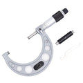 Clockwise Tools MMTR-03 Premium Outside Micrometer with Carbide Tip 2-3" Measuring Range 0.0001" Graduation Precision Machinist Tool