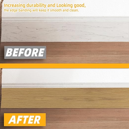 GSCIT Club Wood Grain Repair Tape, 2.4 inch X 250ft Self Adhesive Oak Grain Repair Patch for Tables, Chairs, Baseboards, Doors, Windows, Floors, Handicraft DIY.