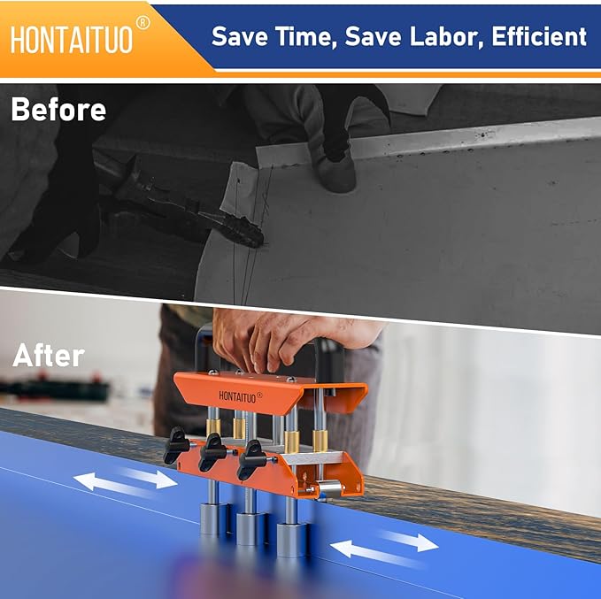 Three-Station Edge Roller Bender,0-90° Bending Angle Bending Metal Roofing Materials,Adjustable for Making 5/8" to 4" (16 to 102 MM) Bends in 29 to 22-Gauge Steel,Large Sheet Metal Bender