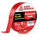 Avery Dennison Electrical Tape, Professional Grade PVC Electric Tape, UL/CSA Listed Insulating Vinyl Tape for Electrical, Repairs, Automotive and Equipment, Pro-36C, ¾ in x 66 ft, Red, 1 Roll