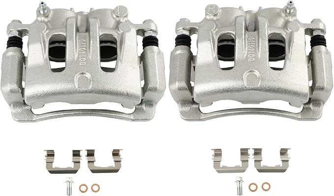 SCITOO Front Brake Calipers With Bracket 19B3209 19B3208 Compatible For Hyundai For Entourage 2007-2010,For Kia For Sedona 2006-2012 2014