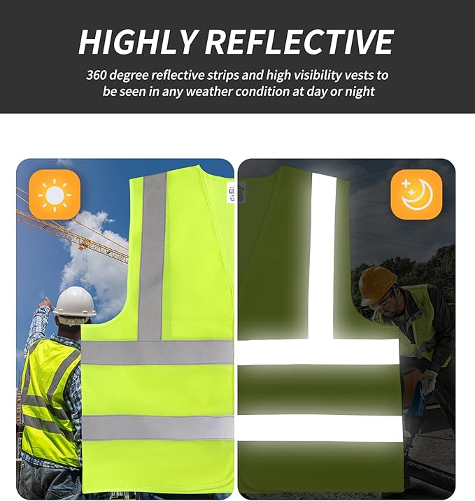 TOURGO Safety Vest Meets ANSI Class 2 Standards