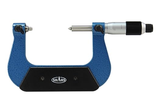 Shars 2-3" Screw Thread Micrometer with Anvil in Fitted Box 303-2372 P)