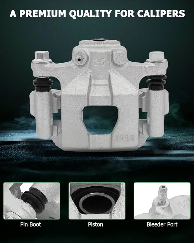 SCITOO Rear Right Brake Caliper With Bracket 19B2781 Compatible For Nissan Altima 2002-2006 2013-2018 For Nissan Maxima 2003-2007