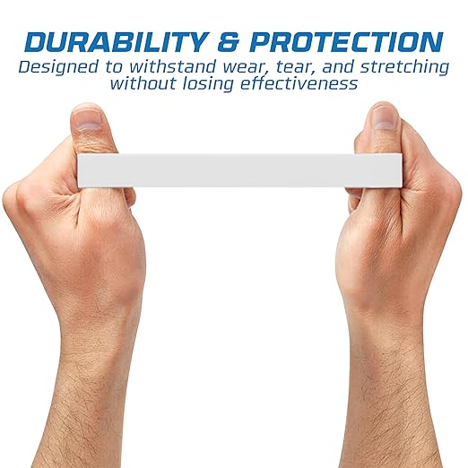 OHLECTRIC Professional Grade Vinyl Electrical Tape (1 Pack) White - 7 Mil Thick Flame-Retardant, Heat & Weather Resistant 3/4 Inch x 60 Feet | Ideal for Contractors & Electricians