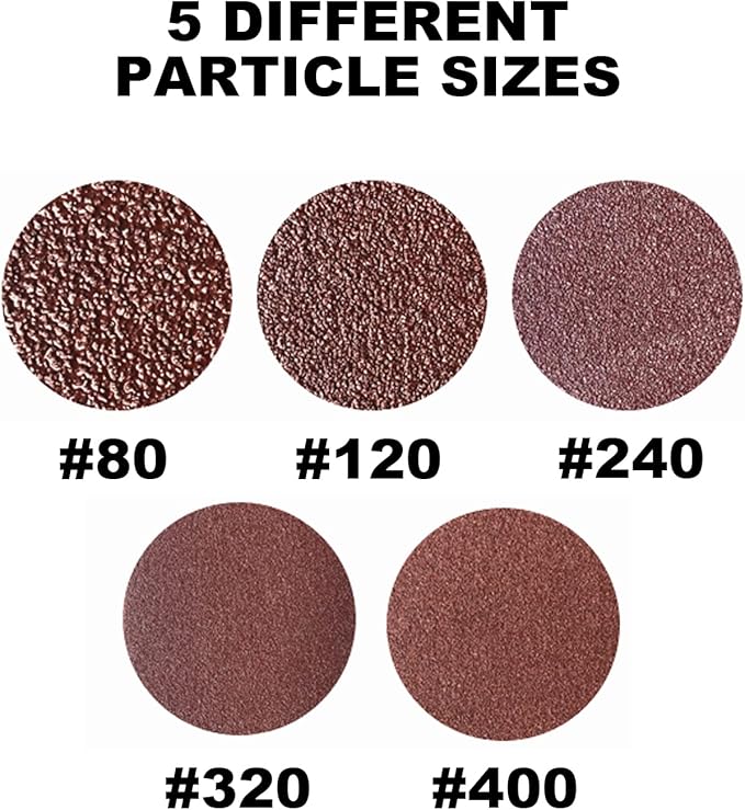 3/8x13 Sanding Belt, Premium Calcined Aluminum Oxide Grain Sandpaper, 40,60,80,120,180,240,320,400 (24/25 Pack) (80,120,240,320,400 Grit)