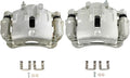 SCITOO Front Brake Calipers With Bracket 19B3554 19B3555 Compatible For Kia For Rondo 2007-2012