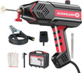 Handheld Welder 110V, Welding Machine 120A Portable Stick Welder, Hand Held Welder Machine IGBT Inverter Digital Display with Welding Tool Set and Toolbox