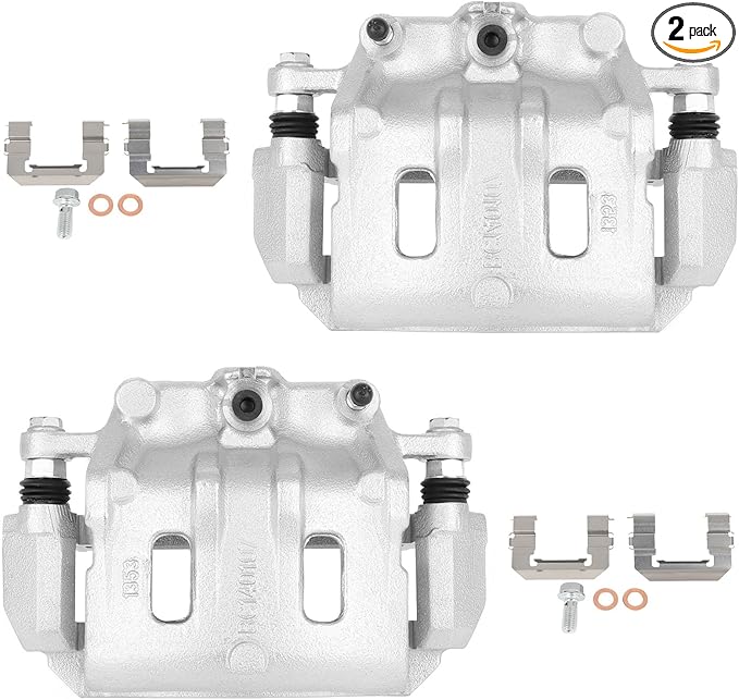 SCITOO 18B5056 18B5057 Disc Brake Calipers Assembly with Bracket Fit For Chevrolet Captiva Sport/Equinox,For Pontiac Torrent 2007-2009,For Saturn Vue 2008-2010,For Suzuki XL-7 2007-2009
