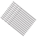 Drill Bit, 1/16" Cutting Diameter, 4241 HSS 118° Cutting Angle Uncoated Bright Versatile Jobber Bits - (Applications: for Drilling Plastic Wood Soft Metal), 12-Pieces