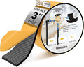 Pipe Insulation Tape, Foam Insulation Tape for Outdoor Pipes Winter Freeze Protection, Foam Pipe Insulation Wrap, Heat Tape for Water Pipes, Copper Pipes, PVC, AC Line, 3in x 15ft, Black