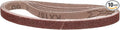 3/8 x 21 Inch Sanding Belt, 10 Pcs 60 Grit Knife Sharpener Belts Work Sharpening for Belt Sander Knife Carving Tool Metal Working