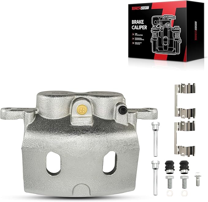 Torchbeam Front Brake Caliper for Chevrolet Silverado 1500 2008-2018, GMC Sierra 1500 2008-2018, Chevrolet Tahoe 2008-2020, GMC Yukon 2008-2020, Front Left or Front Right Caliper Replace # 184918A