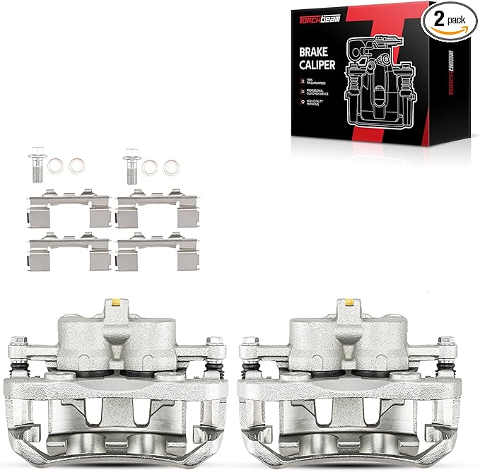 Torchbeam Front Brake Calipers Set for Nissan Frontier 1999-2002, Front Left and Front Right Calipers Replace # 19B1672A+19B1673A
