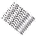 Drill Bit, 5.2mm Cutting Diameter, 4241 HSS 118° Cutting Angle Uncoated Bright Versatile Jobber Bits - (Applications: for Drilling Plastic Wood Soft Metal), 10-Pieces