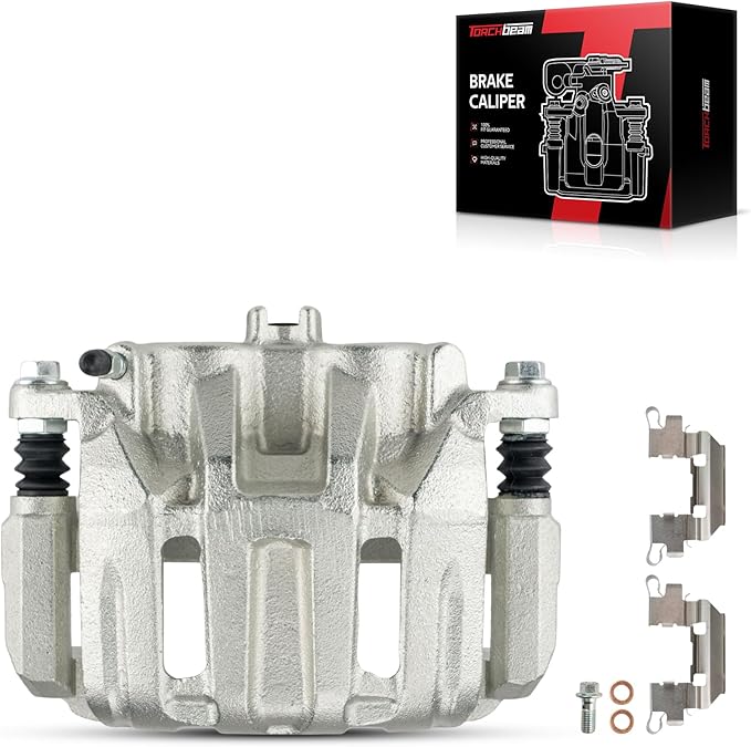Torchbeam Front Brake Caliper Right for Honda 2012-2016 CR-V 2.4L, Honda 2007-2011 CR-V, Honda 2005-2010 Odyssey, Acura 2007-2012 RDX, Front Right Caliper Replace # 19B2959