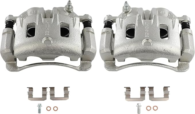 SCITOO Front Brake Calipers With Bracket 19B2710 19B2711 Compatible For Hyundai For Santa Fe 2001-2006,For Hyundai For XG300 2001,For Hyundai For XG350 2002-2003