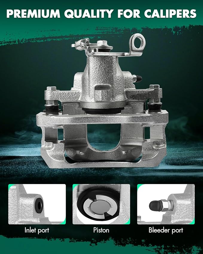 SCITOO 18B5177 Rear Left Disc Brake Caliper Assembly w/Bracket For Dodge For Journey 2009-2012