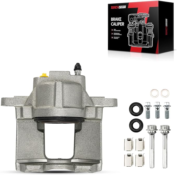 Torchbeam Front Brake Caliper for Jeep 2013-2017 Wrangler, Dodge 2013-2016 Grand Caravan, Chrysler 2013-2016 Town & Country, Jeep 2018 Wrangler JK, Front Left or Front Right Caliper Replace # 185485