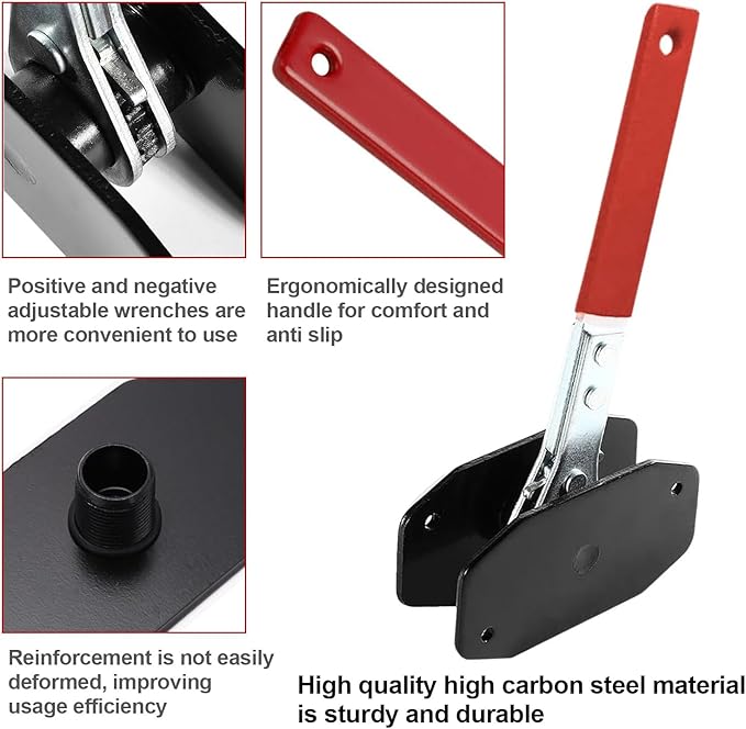 altivox Brake Caliper Compression Tool, Brake Caliper Tool with 4 Caliper Hangers, Universal Disc Brake Caliper Compression Tool Brake Piston Compressor Tool Automotive Tools for Car Brake Repair