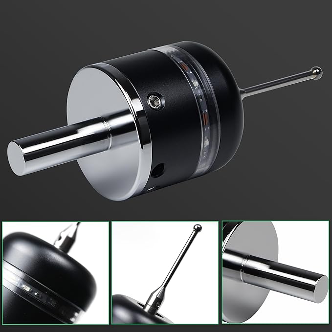 3D Touch Probe Edge Finder Trigger Finder,X Y Z Axis Measurement Centering Rod for Metals, Not Support the Detection of Insulation Materials and Insulating Spindle (Green light)