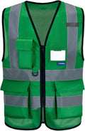 green safety vest for men