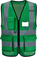 A-SAFETY high vis vest green