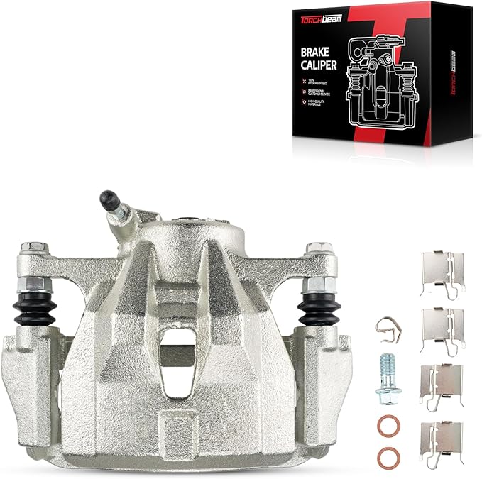 Torchbeam Front Brake Caliper Right for Toyota 2009-2018 Corolla, Toyota 2019 Corolla 1.8L, Scion 2008-2014 xD, Toyota 2009-2013 Matrix 1.8L, Front Right Caliper Replace # 19B3435