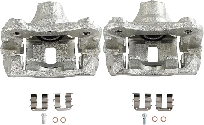 SCITOO 19B6390A 19B6391A Rear Left & Right Disc Brake Calipers Assembly w/Bracket For Hyundai For Sonata 2015-2019,For Kia For Optima 2016-2020