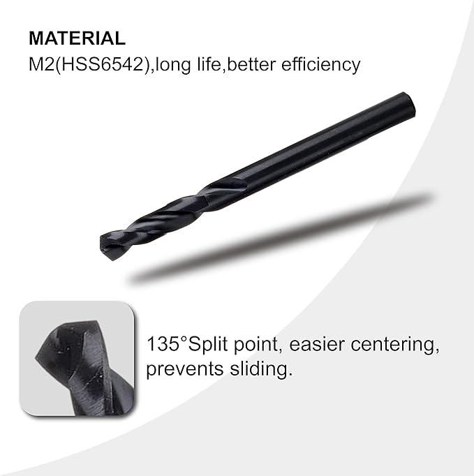 General Quick Change Hole Saw Mandrel, 7/16-Inch and 3/8 Inch Hole Saw Arbor with 3Pcs Central Drill/2PCS Hex wrench/2Pcs Spring