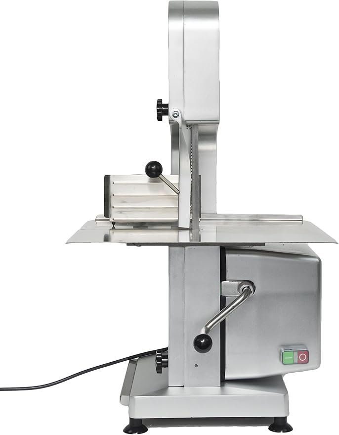 KWS B-210 Countertop Model Commercial 1900W 2.5HP Electric Meat Band Saw Bone Saw Machine/Slicer Heavy-Duty