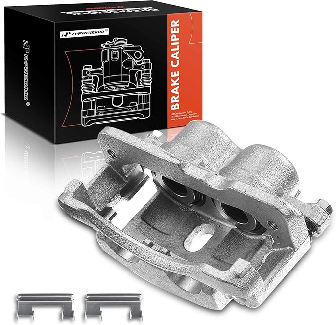 A-Premium Brake Caliper Assembly Replacement for Cadillac Escalade Chevrolet Astro Silverado 1500 2500 GMC Safari Savana 1500 2500 Sierra 1500 2500 3500 2000-2008