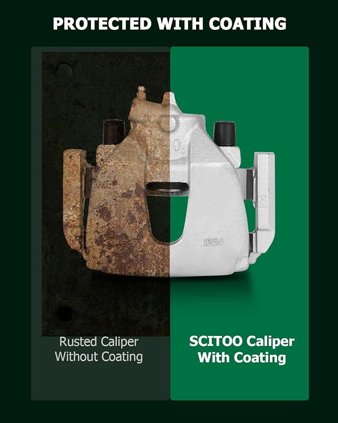 SCITOO Front Right Brake Caliper With Bracket 18B4949 Compatible For Ford For Explorer 1995-2001 For Mercury Mountaineer 1997-2001