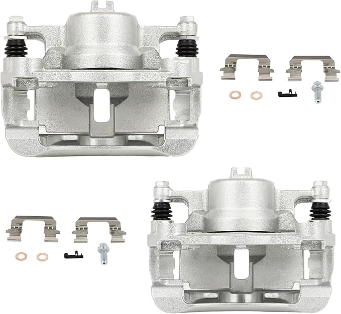 SCITOO 19B3428 19B3429 Front Left & Right Disc Brake Calipers Assembly w/Bracket For Nissan For Rogue 2008-2013,For Nissan For Rogue Select 2014-2015,For Suzuki For Kizashi 2010-2013