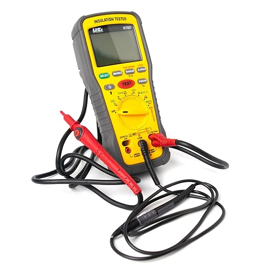 UEi IRT807 Insulation Resistance Tester 1000V AC/DC, Advanced Megohmmeter Measures Insulation Resistance Up to 2GΩ, Voltage Testing Up to 1000V