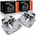 A-Premium Disc Brake Caliper Assembly Compatible with Audi and Volkswagen Models - A1 2011-2013, A3 2006-2013, Beetle 2012-2019, Bora 2005-2010, Golf 2010-2014, For Jetta 02-18, Rabbit - Front Side