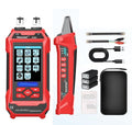 Network Cable Tester Ethernet Wire Tracer Cable Toner Generator RJ45 CAT5 CAT6 CAT7 CAT8 UTP STP RJ11 BNC Tester 3.5-inch Screen QC Test Cable Length Cable Maping Port Flashng Tester (ET835)