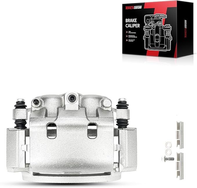 Torchbeam Rear Brake Caliper Left for Ford E-350 Super Duty 1999-2007, Ford E-250 2003-2007, Ford E-250 Econoline 1999-2002, Ford E-350 Econoline Club Wagon, Rear Left Caliper Replace # 18B4749