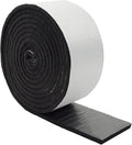 DOBTIM Foam Foil Pipe Insulation Wrap, Reflective Foil Insulation Tape Self Adhesive with High Resilience for Pipe Insulation Wrap 16 Ft Long x 4 Inch Wide x 3/8 Inch Thick