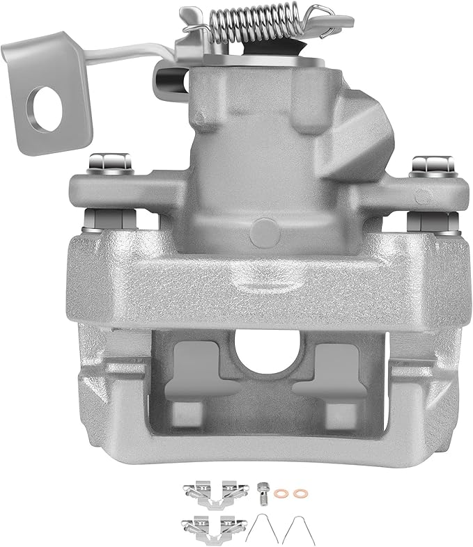 SCITOO Rear Left Brake Caliper With Bracket 19B6287 Compatible For Toyota Prius 2010-2015 For Toyota Prius Plug-In 2012-2015
