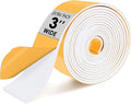 Pipe Insulation Tape, Outdoor Water Pipe Insulation Wrap, Foam Insulation Tape for Outdoor Pipes Winter Freeze Protection, Heat Tape for Water Pipes, Copper Pipes, PVC, AC Line, 3in x 15ft, White