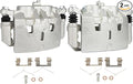 SCITOO 19B3826 19B3827 Front Left & Right Disc Brake Calipers Assembly w/Bracket For Honda For Pilot 2009-2015