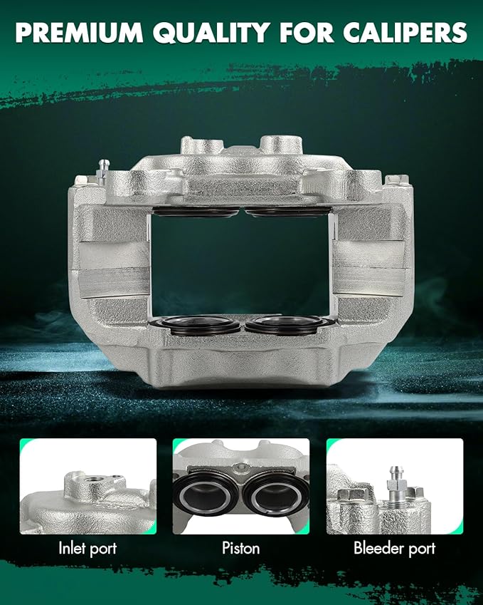 SCITOO 191654 Front Right Disc Brake Caliper Assembly Without Bracket For Lexus For LX450 1996-1997,For Toyota For Land Cruiser 1993-1997