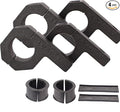 Bar Clamps - 4Pack,Horizontal Roll Cage Clamp 0.75 inch,0.875 inch,1.0 inch,Roll Bar Clamp for Bar Diameter 3/4" to 1.0" Mounting Bracket (0.75~1.0" Clamps)