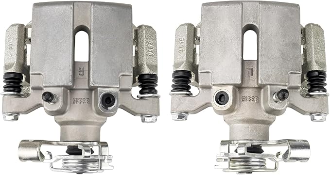 Torchbeam Rear Brake Calipers Set for Chevrolet 2005-2012 Malibu, Pontiac 2005-2010 G6, Chevrolet 2008 2010 HHR, Saturn 2007-2009 Aura, Rear Left and Rear Right Calipers Replace # 18B4892+18B4893