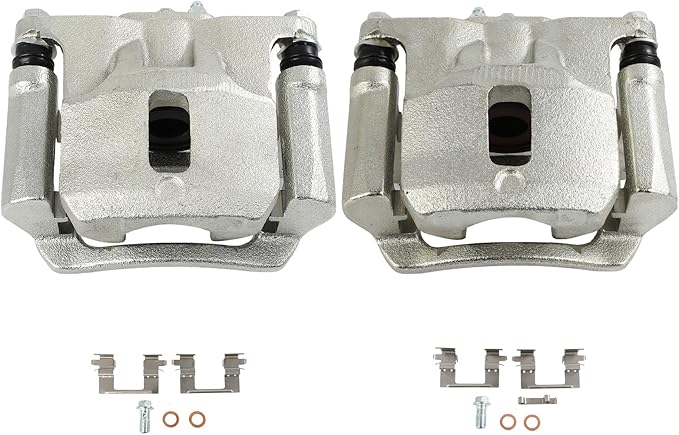 SCITOO 18B5522 18B5523 Rear Left & Right Disc Brake Calipers Assembly w/Bracket For Chevy For Colorado 2015-2020,For GMC For Canyon 2015-2020