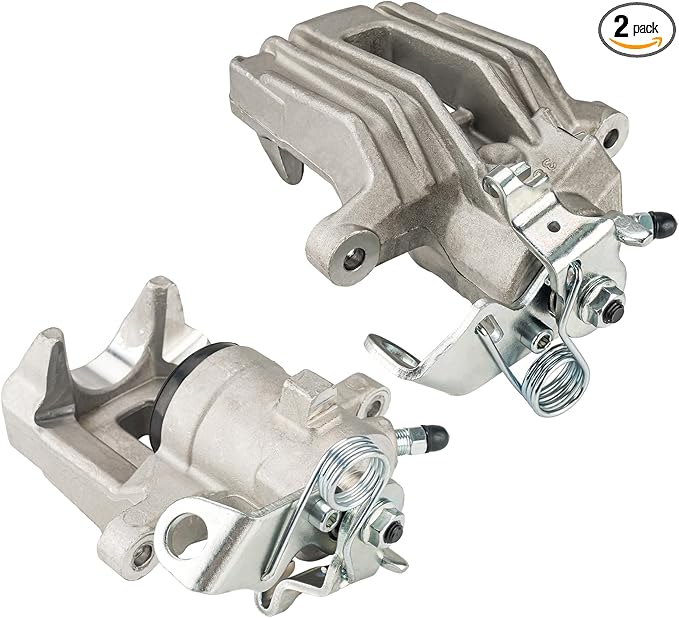 Torchbeam 2PCS Rear Driver Passenger Side Brake Caliper For Volkswagen Audi for 1998-2000 Beetle, 1999-2002 Cabrio, Disc Brake Caliper Assembly 192570+192571