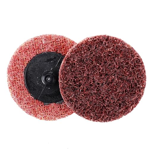 BHA Surface Conditioning Quick Change Discs, 2" Red (Medium) Prep Pad - 25 Pack