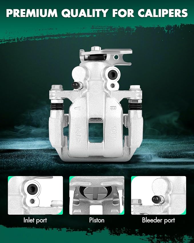 SCITOO Rear Left Brake Caliper With Bracket 19B7097 Compatible For Honda For Accord 2013-2017